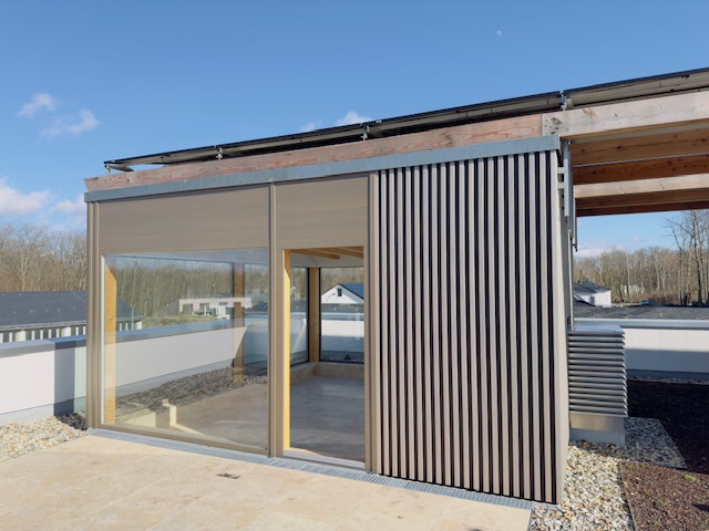 Goslar: Innovative Neubauwohnung mit Dachterrasse, Fussbodenheizung, Photovoltaik, Einbauküche u.v.m.