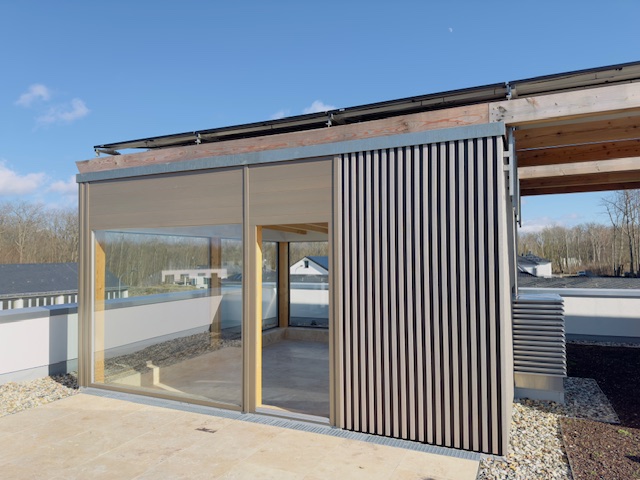 Goslar: Innovative Neubauwohnung mit Dachterrasse, Fussbodenheizung, Photovoltaik, Einbauküche u.v.m.